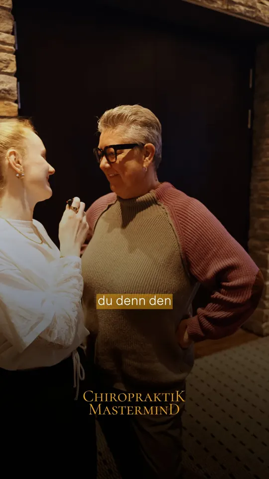 Teilnehmerstimme Chiropraktik Mastermind
